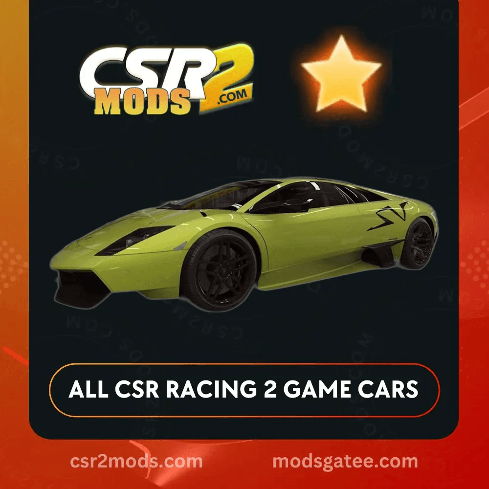 CSR2 Lamborghini Murcielago Lp670 4 Superveloce Gold Stars Car | CSR2 MODS