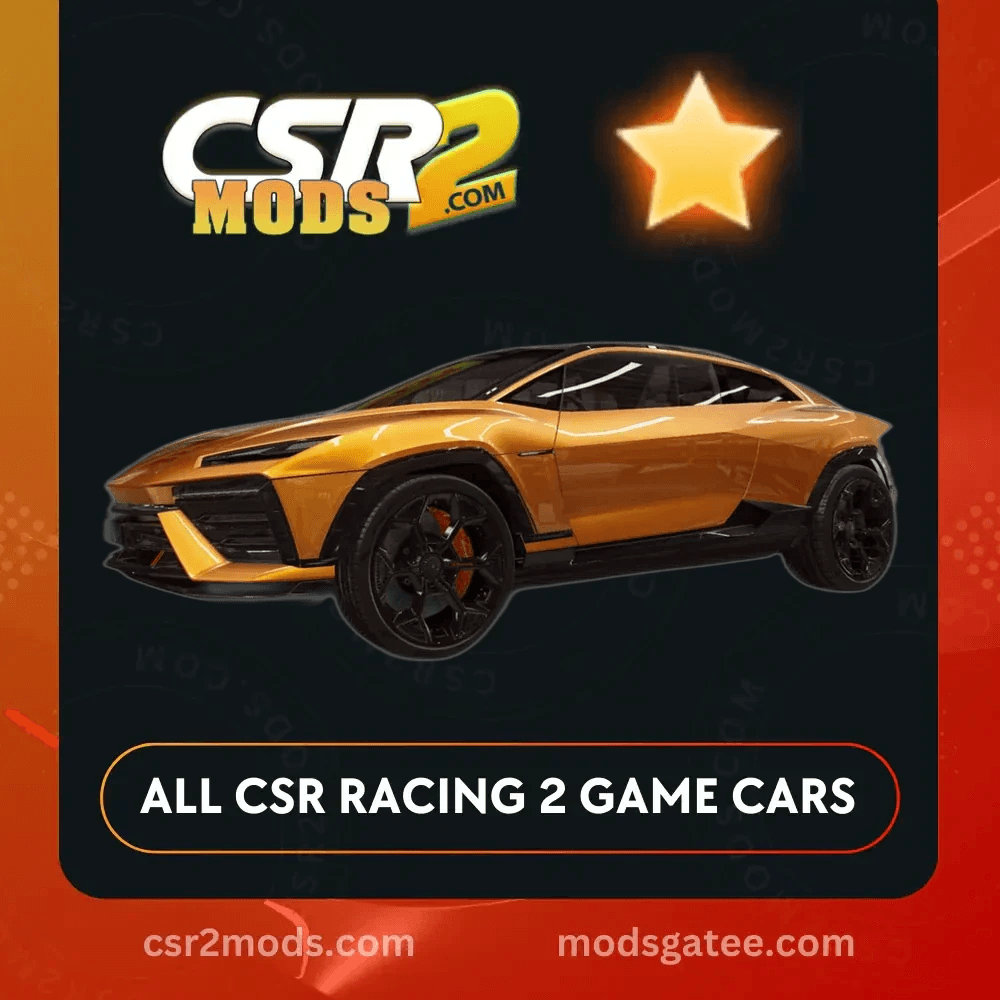 CSR2 Lamborghini Lanzador Concept Gold Stars Car | CSR2 MODS