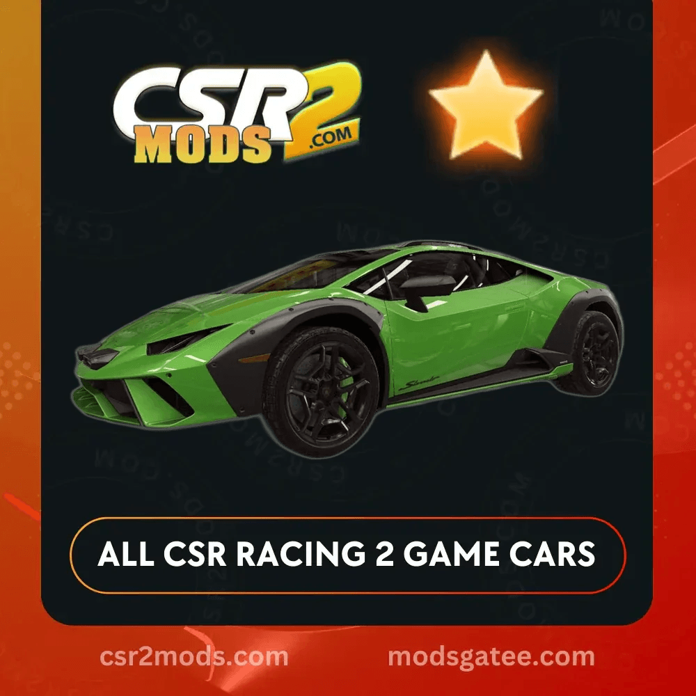 CSR2 Lamborghini Huracan Sterrato Gold Stars Car | CSR2 MODS