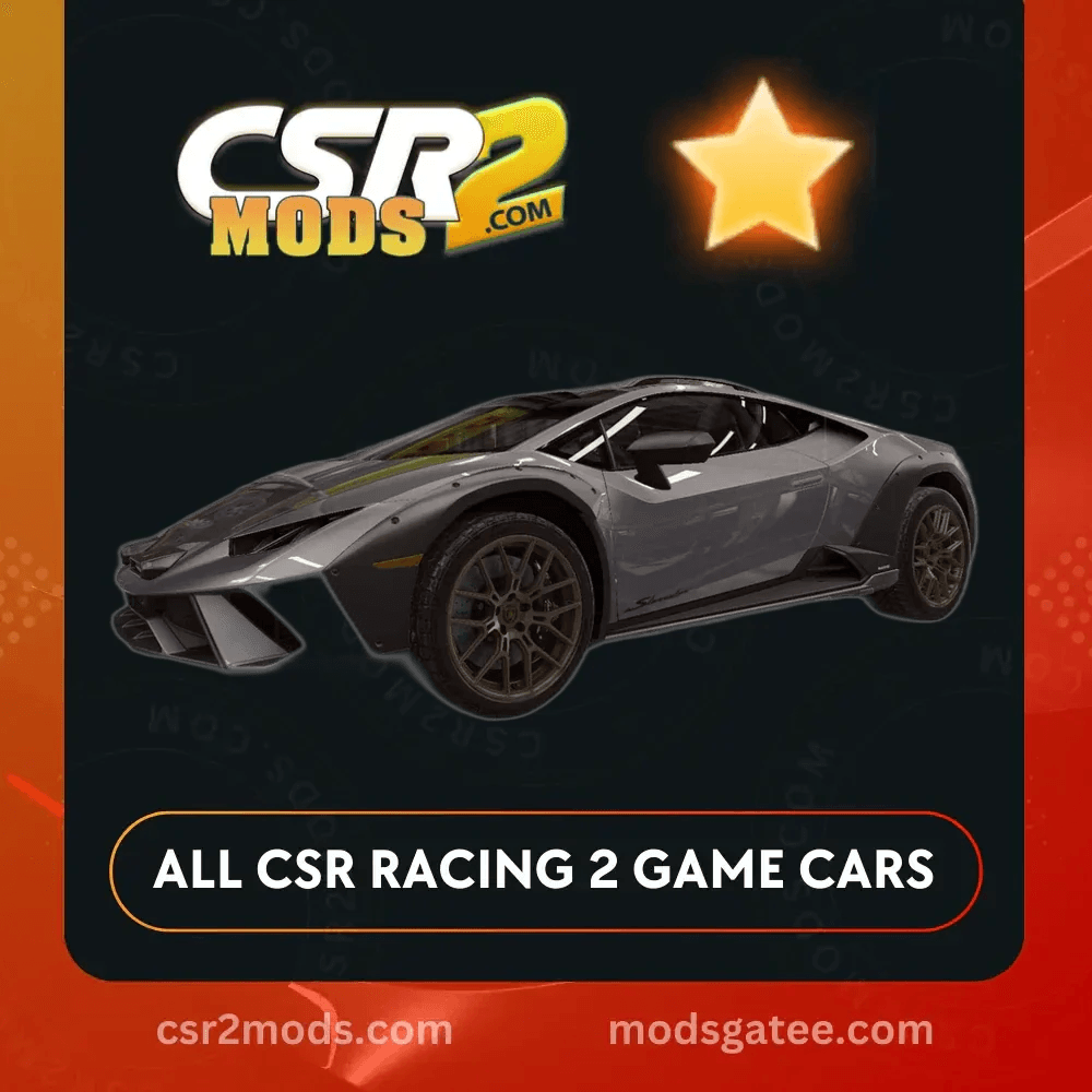 CSR2 Lamborghini Huracan Sterrato Gold Stars Car | CSR2 MODS