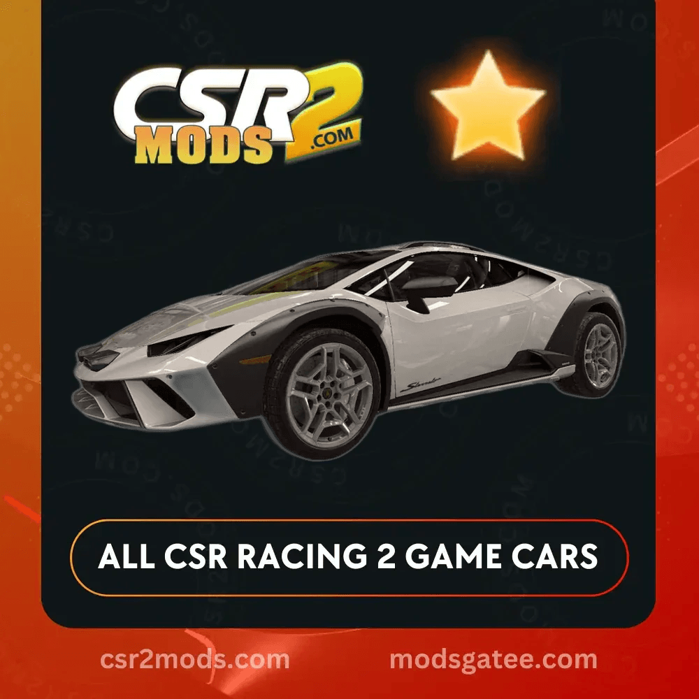 CSR2 Lamborghini Huracan Sterrato Gold Stars Car | CSR2 MODS