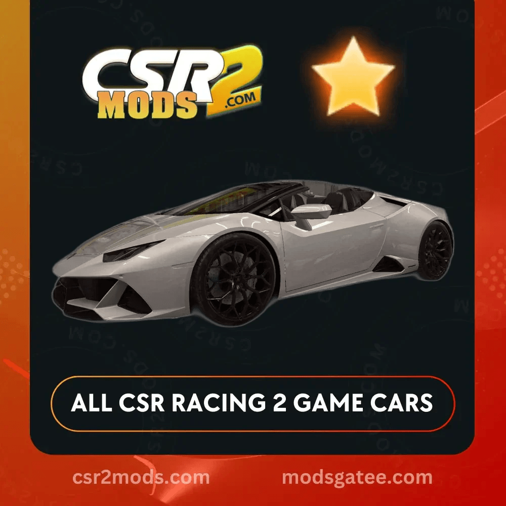 CSR2 Lamborghini Huracan Evo Spyder Gold Stars Car | CSR2 MODS