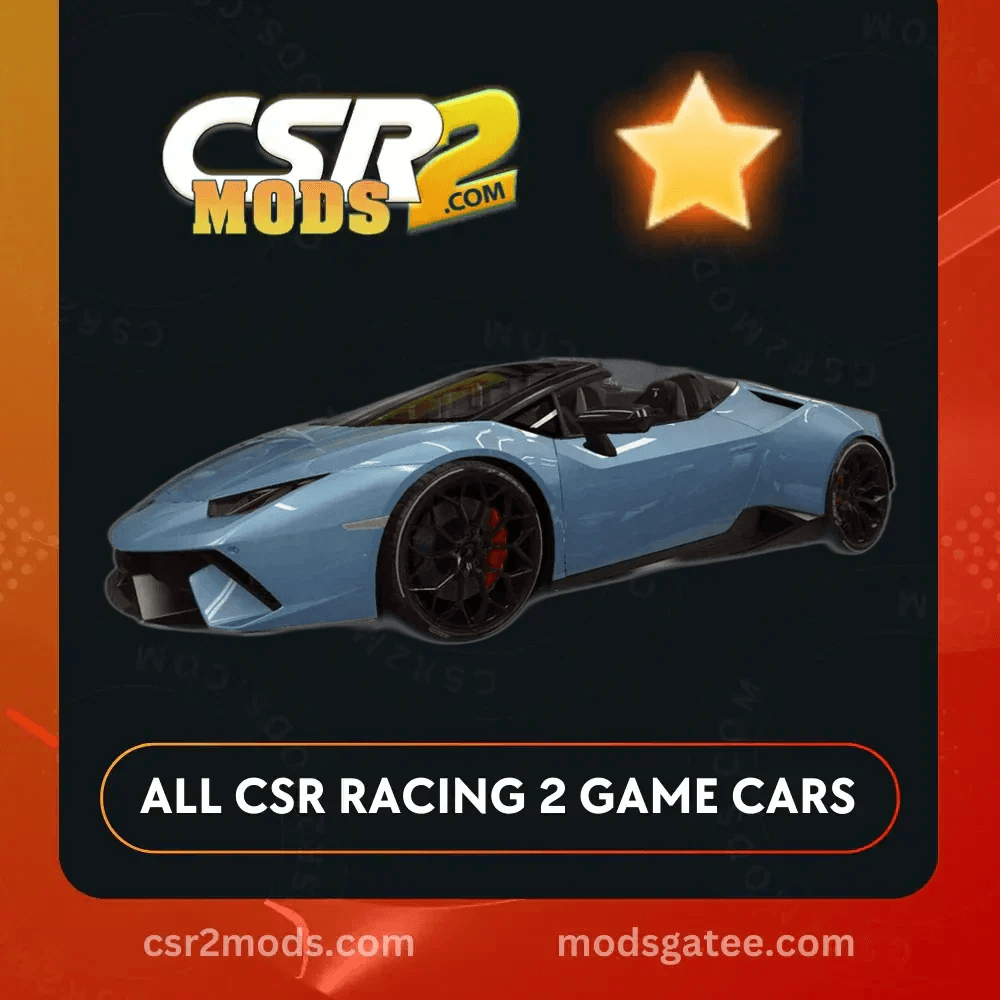 CSR2 Lamborghini Huracan Perfomante Spyder Gold Stars CSR2 Car