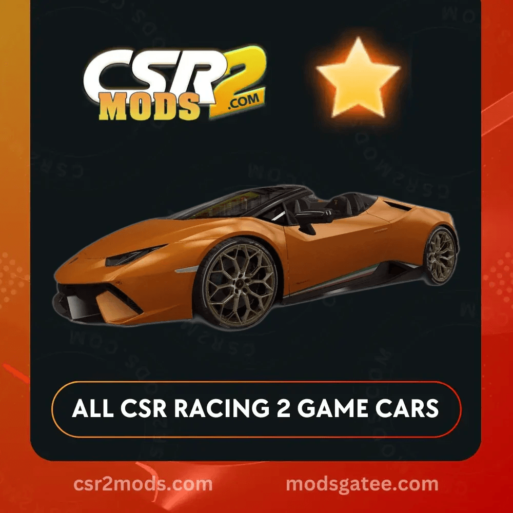 CSR2 Lamborghini Huracan Perfomante Spyder Gold Stars Car | CSR2 MODS