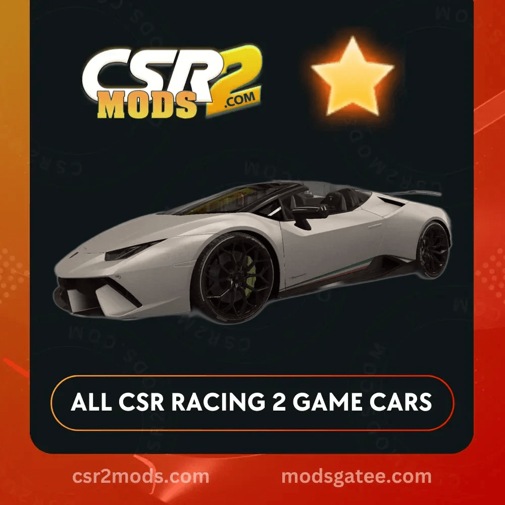 CSR2 Lamborghini Huracan Perfomante Spyder Gold Stars Car | CSR2 MODS