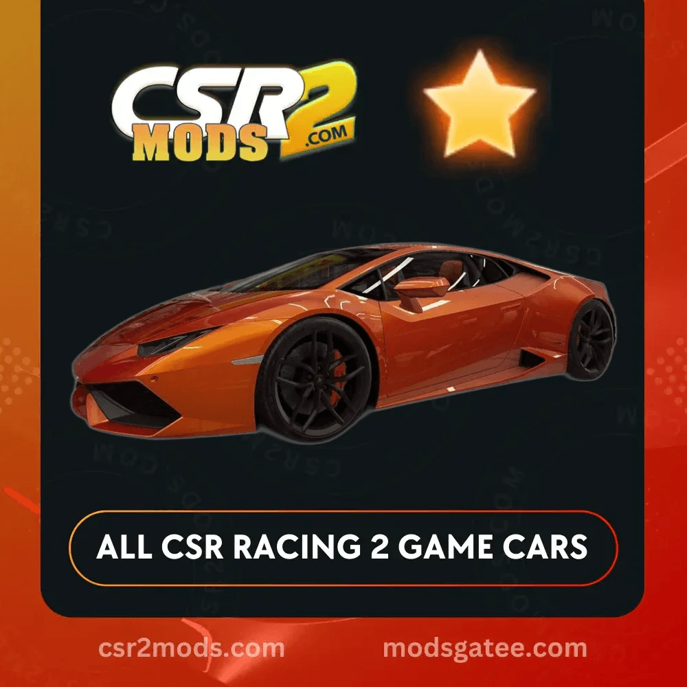 CSR2 Lamborghini Huracan Coupe Gold Stars Car | CSR2 MODS
