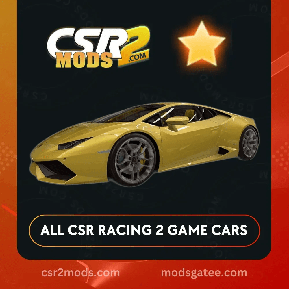 CSR2 Lamborghini Huracan Coupe Gold Stars Car | CSR2 MODS