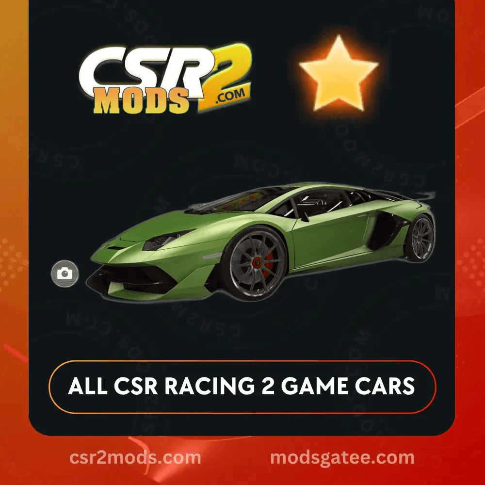 CSR2 Lamborghini Aventador SVJ Gold Stars CSR2 Car