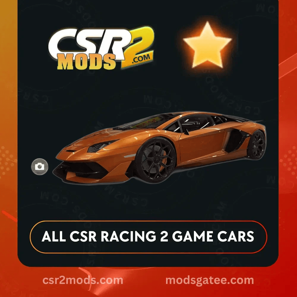 CSR2 Lamborghini Aventador Svj Gold Stars Car | CSR2 MODS