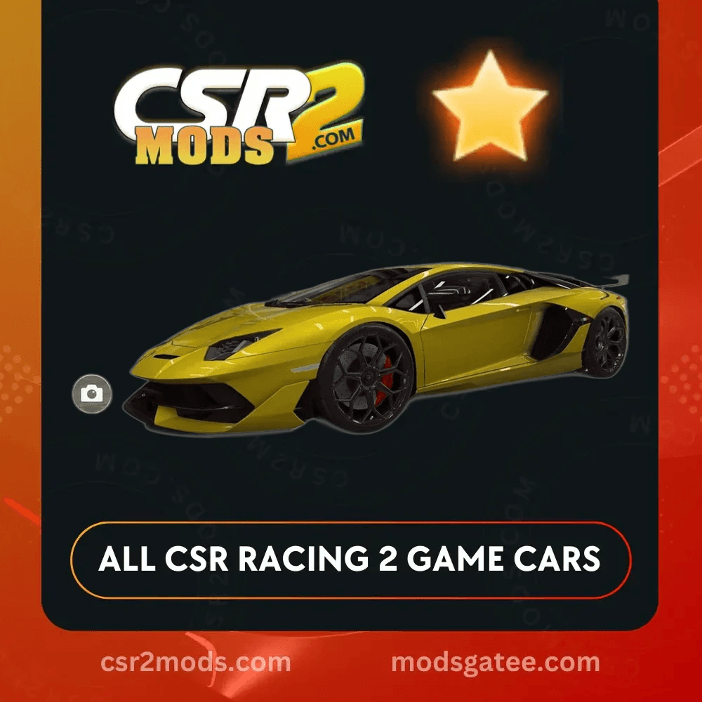 CSR2 Lamborghini Aventador Svj Gold Stars Car | CSR2 MODS
