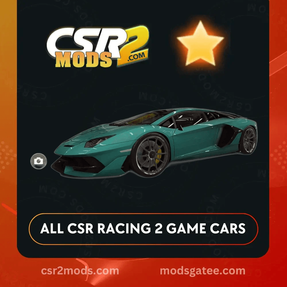 CSR2 Lamborghini Aventador Svj Gold Stars Car | CSR2 MODS