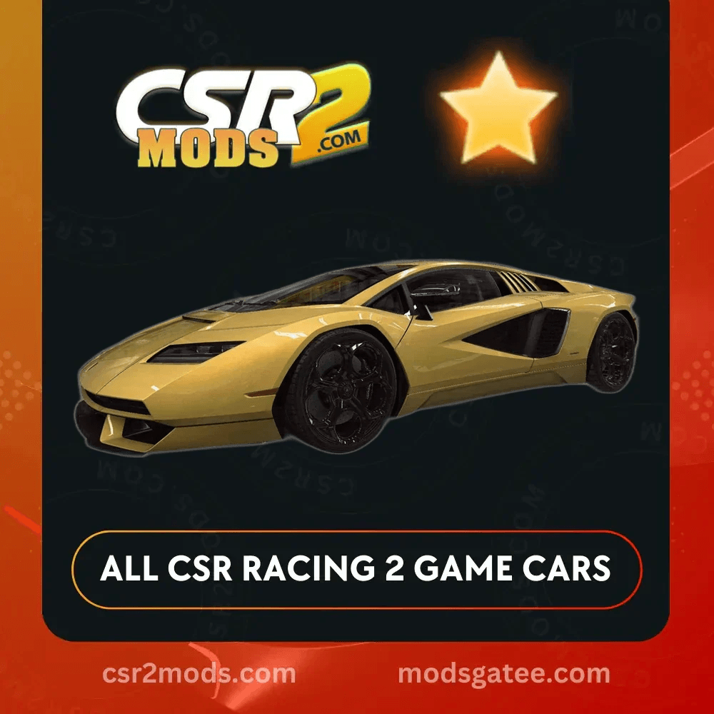 CSR2 Lamborghini Countach Lpi 800 4 Gold Stars Car | CSR2 MODS