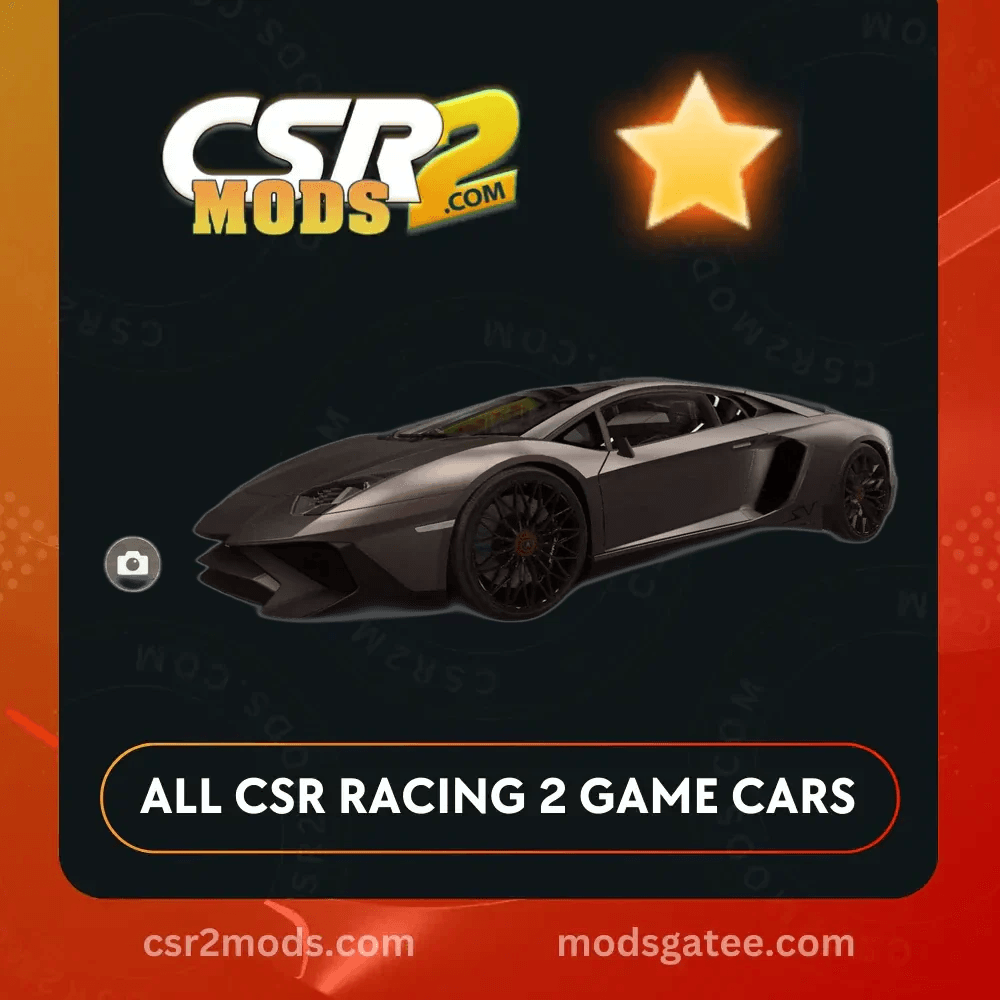 CSR2 Lamborghini Aventador SV Coupe Gold Stars CSR2 Car