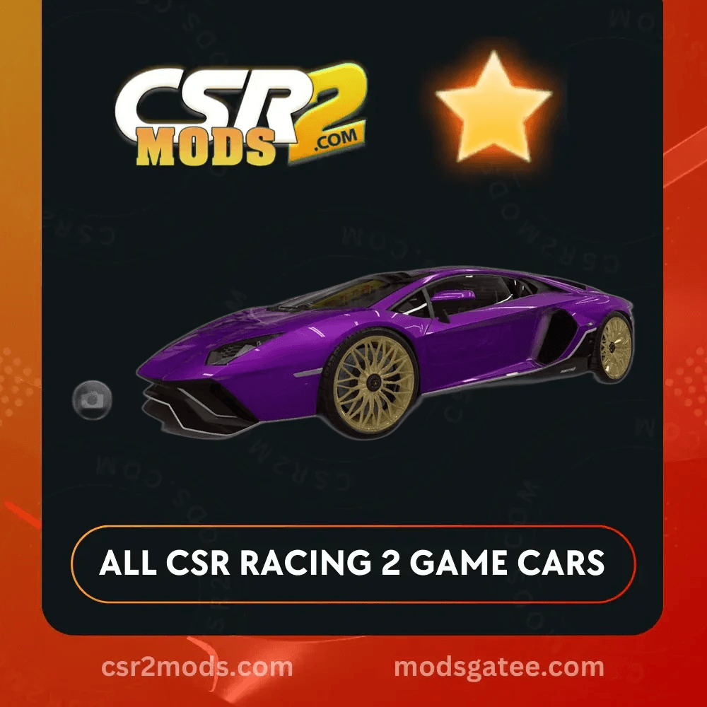 CSR2 Lamborghini Aventador Lp 780 4 Ultimae Gold Stars Car | CSR2 MODS