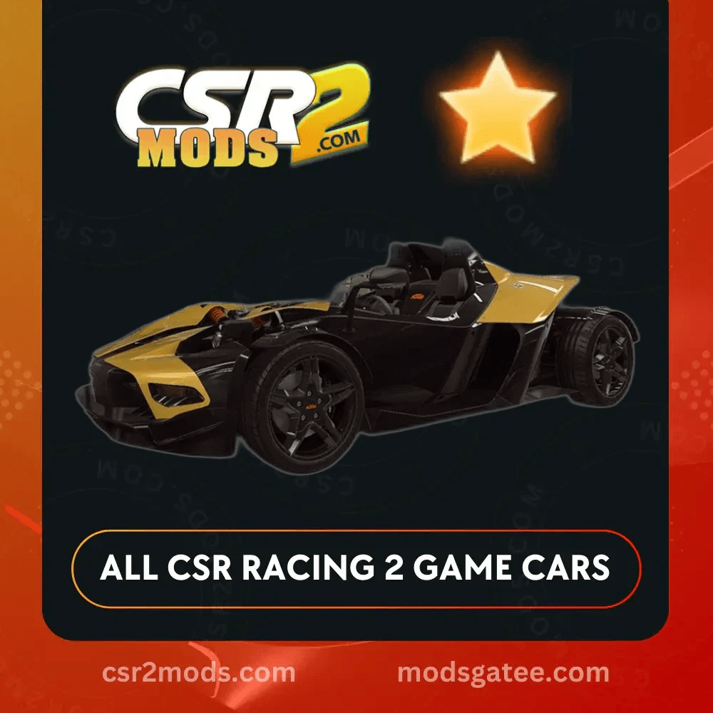 CSR2 Ktm X Bow R Gold Stars Car | CSR2 MODS