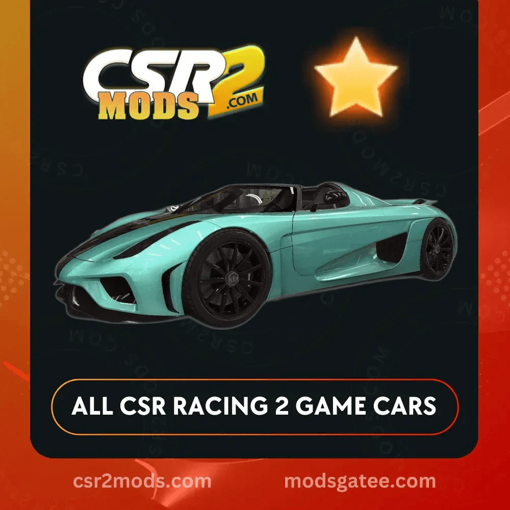 CSR2 Koenigsegg Regera CSR Edition Gold Stars CSR2 Car