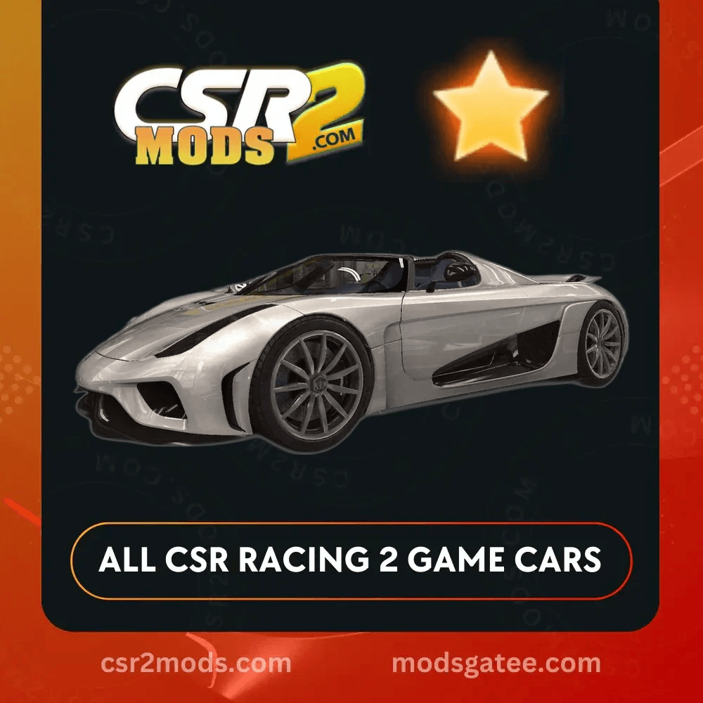 CSR2 Koenigsegg Regera Csr Edition Gold Stars Car | CSR2 MODS