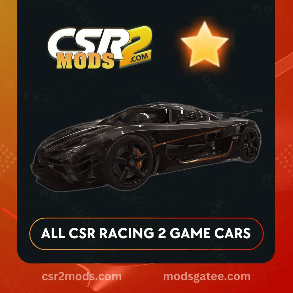 CSR2 Koenigsegg ONE1 Gold Stars CSR2 Car