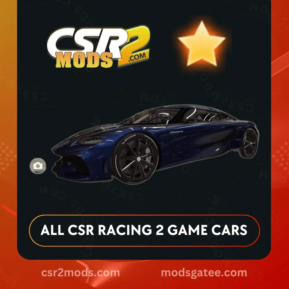 CSR2 Koenigsegg Gemera Gold Stars CSR2 Car
