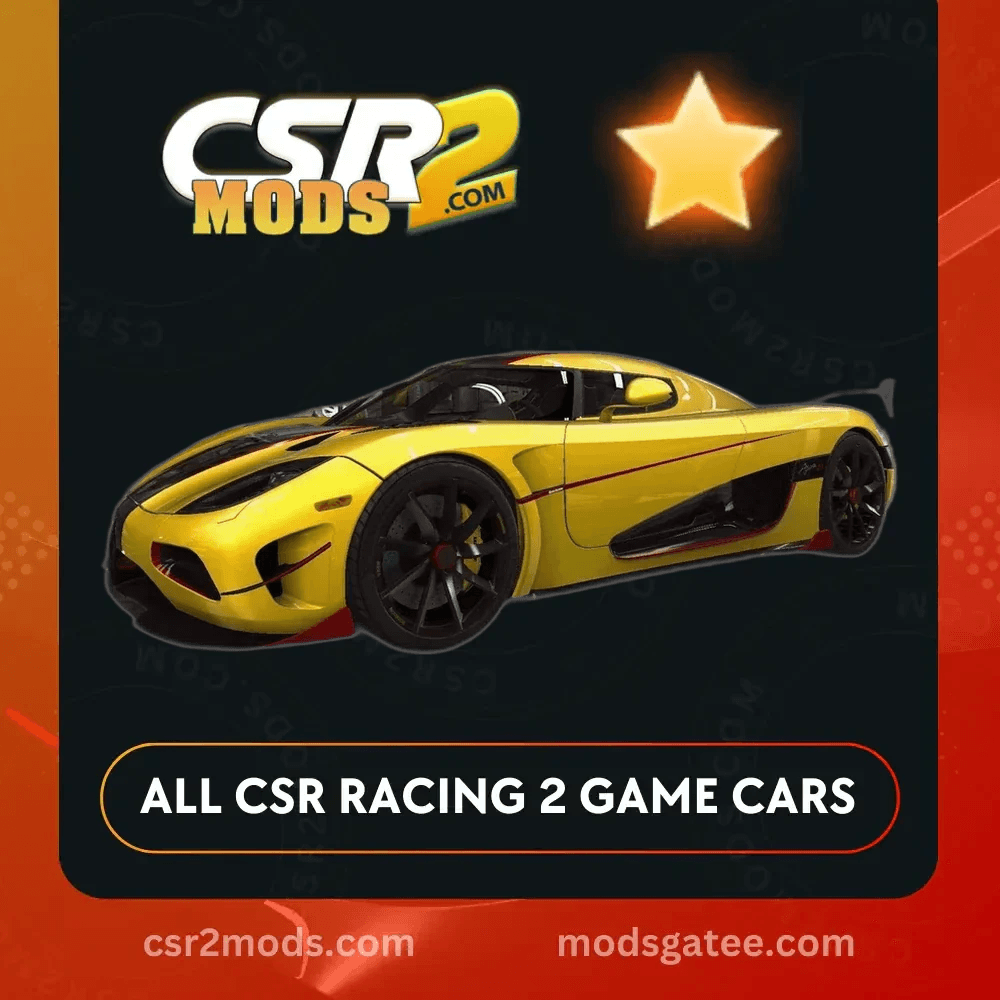 CSR2 Koenigsegg Agera Rs Gold Stars Car | CSR2 MODS