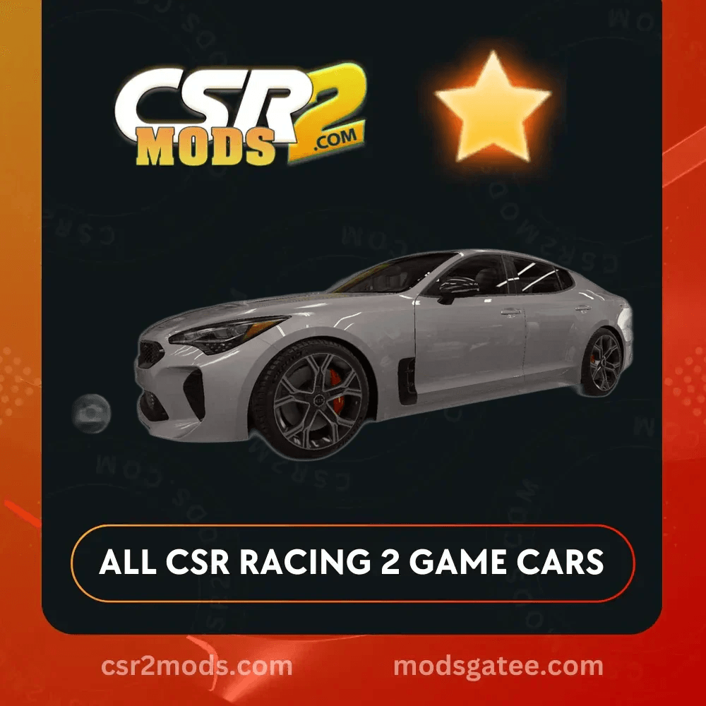 CSR2 Kia STInger Gt Gold Stars Car | CSR2 MODS