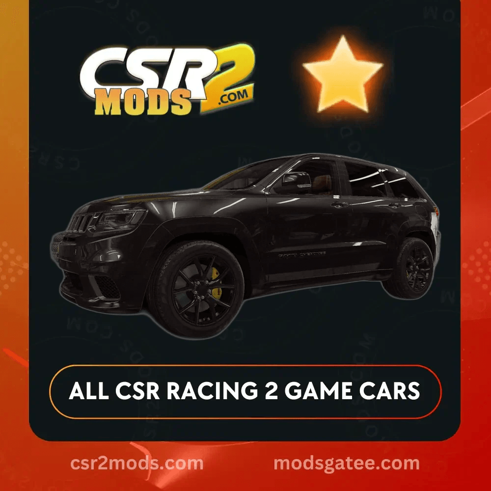 CSR2 Jeep Grand Cherokee Trackhawk Gold Stars CSR2 Car