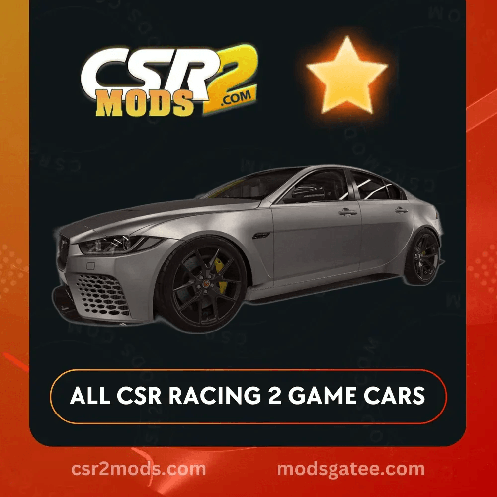 CSR2 Jaguar Xe Sv Project 8 Gold Stars Car | CSR2 MODS