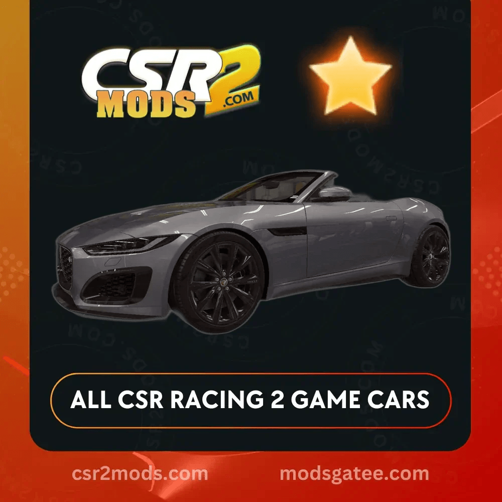 CSR2 Jaguar F Type R Convertible Gold Stars Car | CSR2 MODS