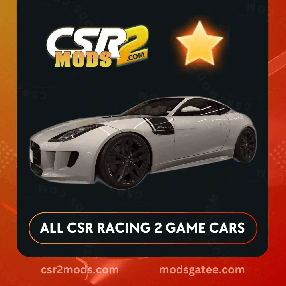 CSR2 Jaguar F Type R Awd Coupe Gold Stars Car | CSR2 MODS