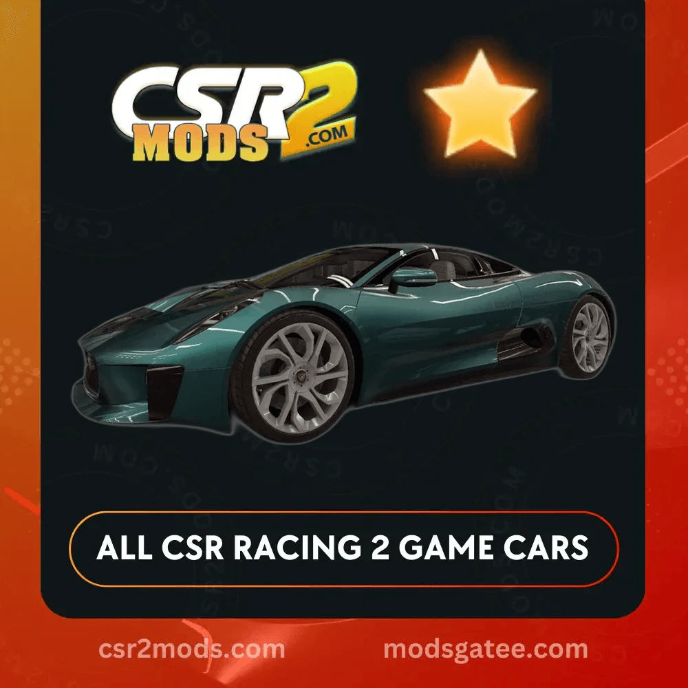 CSR2 Jaguar C X75 Gold Stars Car | CSR2 MODS