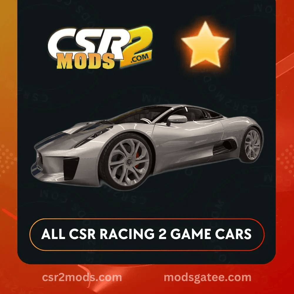 CSR2 Jaguar C X75 Gold Stars Car | CSR2 MODS