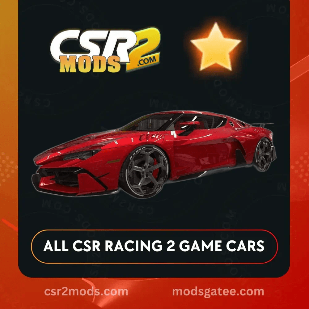 CSR2 Italdesign Zerouno Gold Stars Car | CSR2 MODS