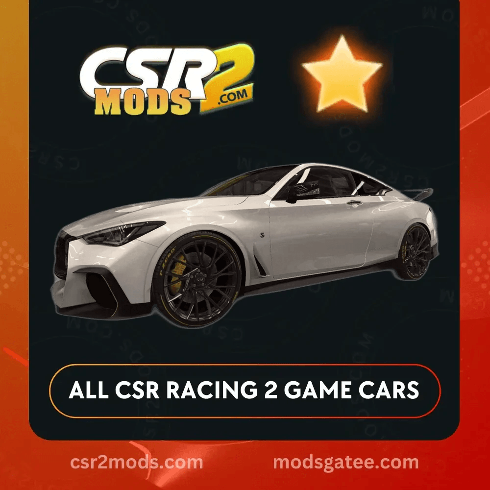 CSR2 Infiniti Project Black S Gold Stars CSR2 Car