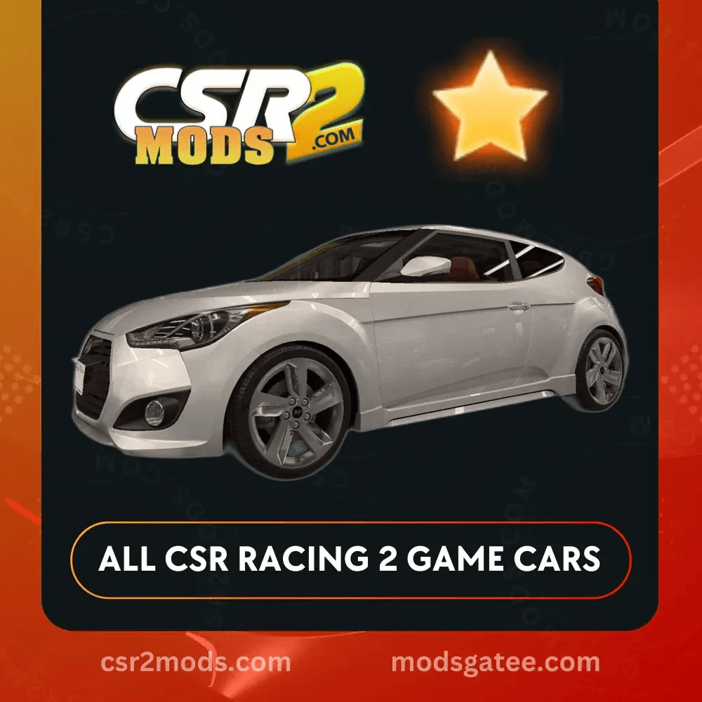CSR2 Hyundai Veloster Turbo R Spec Gold Stars Car | CSR2 MODS