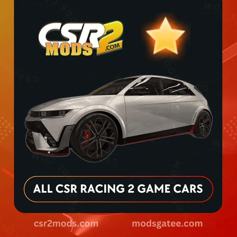 CSR2 Hyundai Ioniq 5 N Gold Stars Car | CSR2 MODS