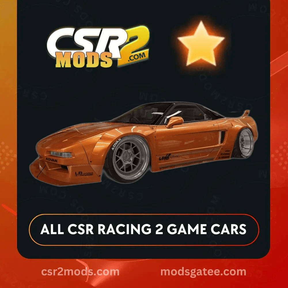 CSR2 Honda LB NSX R Gold Stars Car | CSR2 MODS