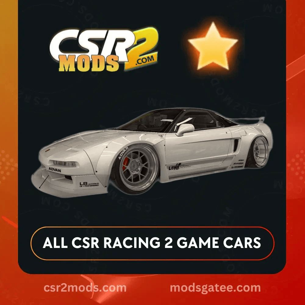 CSR2 Honda LB NSX R Gold Stars Car | CSR2 MODS