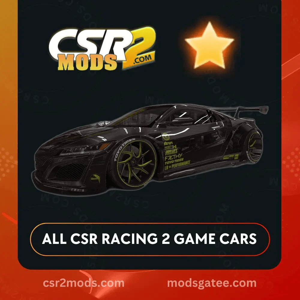 CSR2 Honda LB NSX Gold Stars CSR2 Car