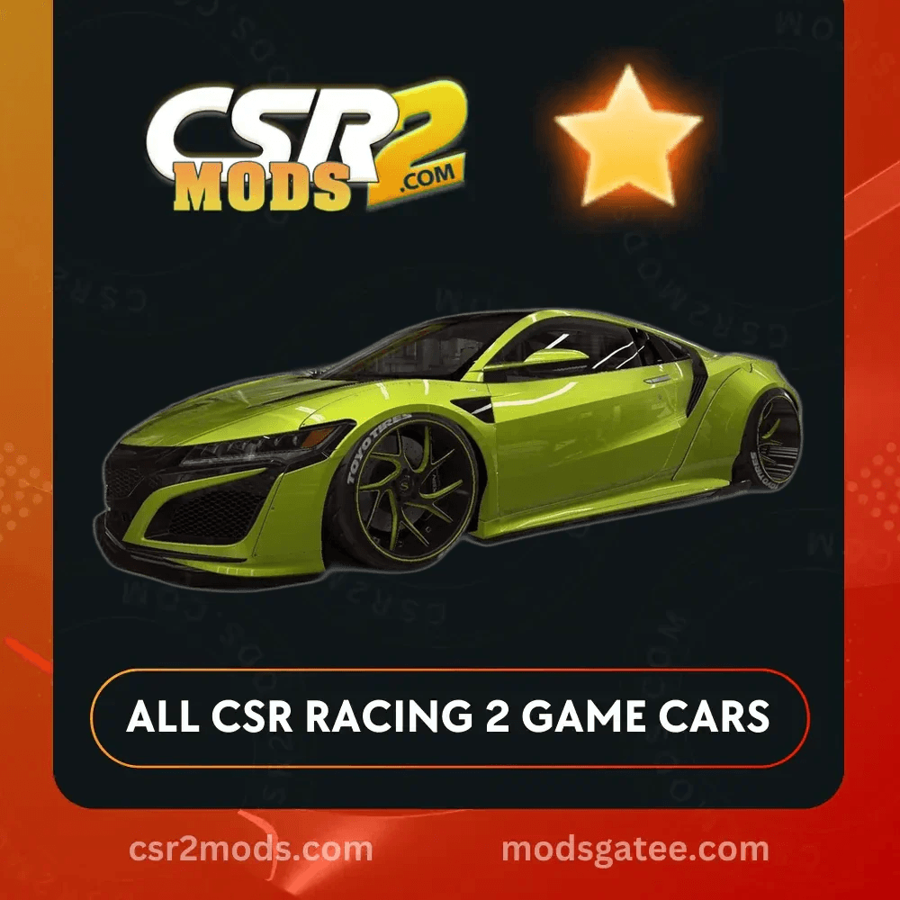 CSR2 Honda LB NSX Gold Stars Car | CSR2 MODS
