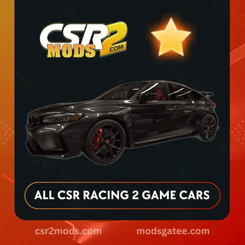 CSR2 Honda Civic Type R 2023 Gold Stars CSR2 Car