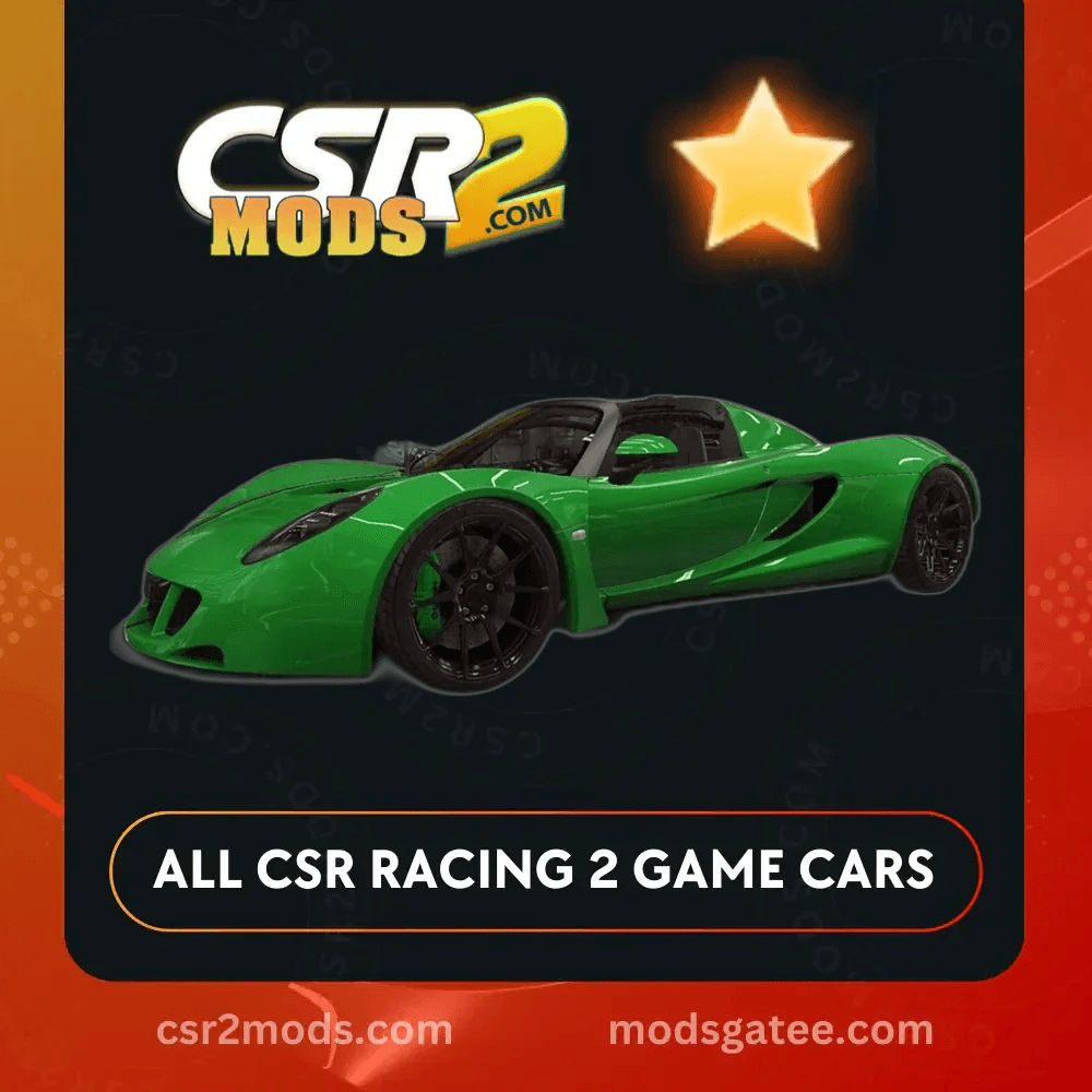 CSR2 Hennessey Venom Gt Spyder Gold Stars Car | CSR2 MODS
