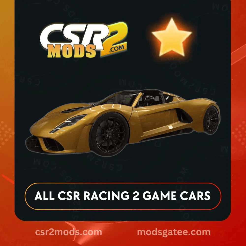 CSR2 Hennessey Venom F5 Roadster Gold Stars Car | CSR2 MODS