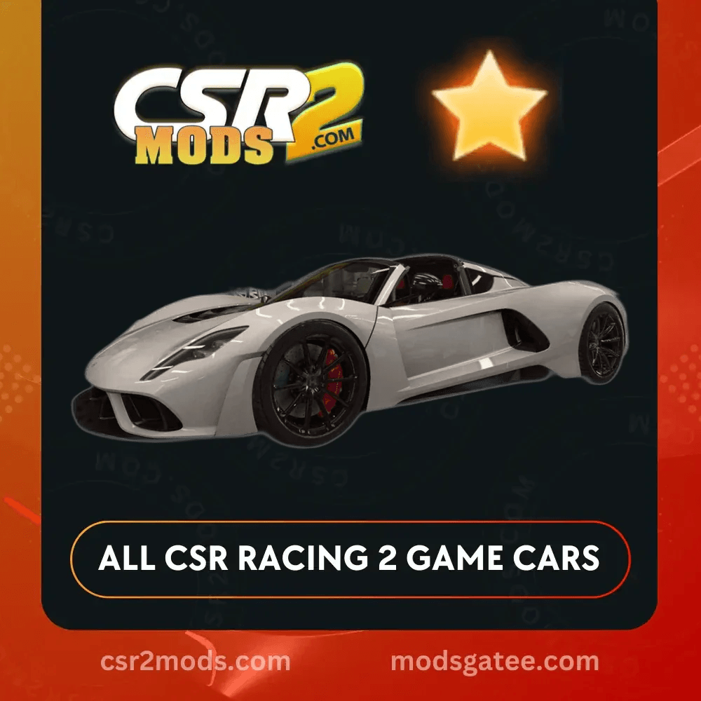 CSR2 Hennessey Venom F5 Roadster Gold Stars Car | CSR2 MODS