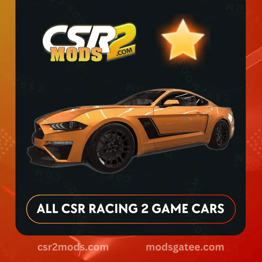 CSR2 Ford Roush Stage 3 Mustang Gold Stars Car | CSR2 MODS