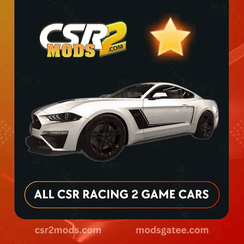 CSR2 Ford Roush Stage 3 Mustang Gold Stars Car | CSR2 MODS
