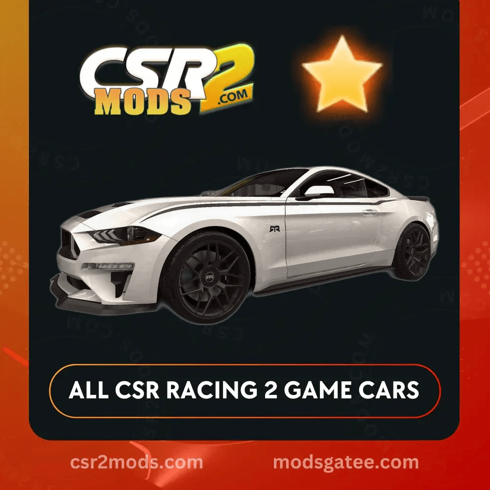 CSR2 Ford Mustang Rtr Spec 3 Gold Stars Car | CSR2 MODS