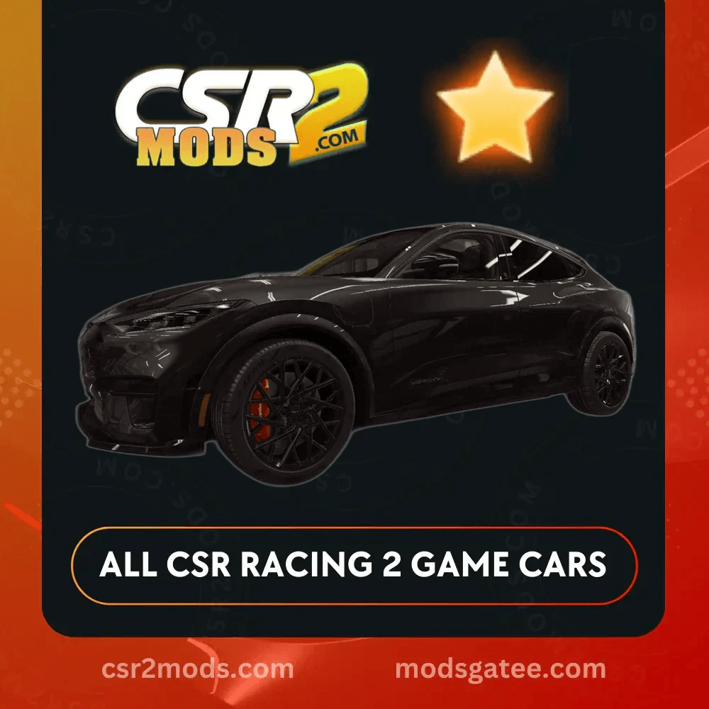 CSR2 Ford Mustang Mach-E GT Performance Gold Stars CSR2 Car