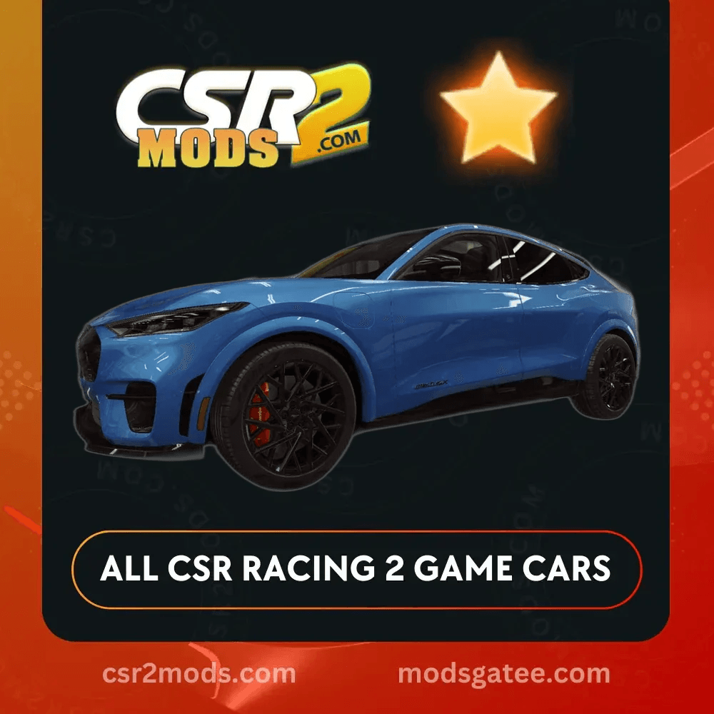 CSR2 Ford Mustang Mach E Gt Performance Gold Stars Car | CSR2 MODS