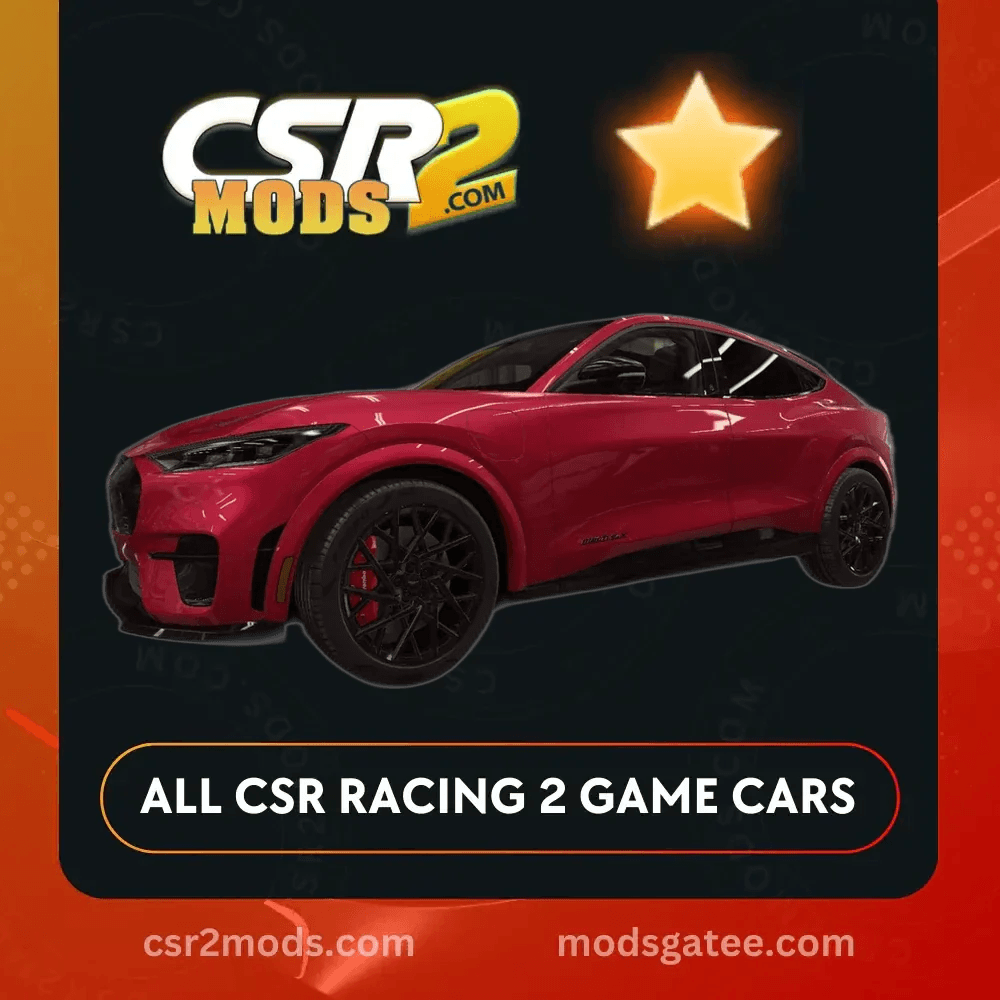CSR2 Ford Mustang Mach E Gt Performance Gold Stars Car | CSR2 MODS