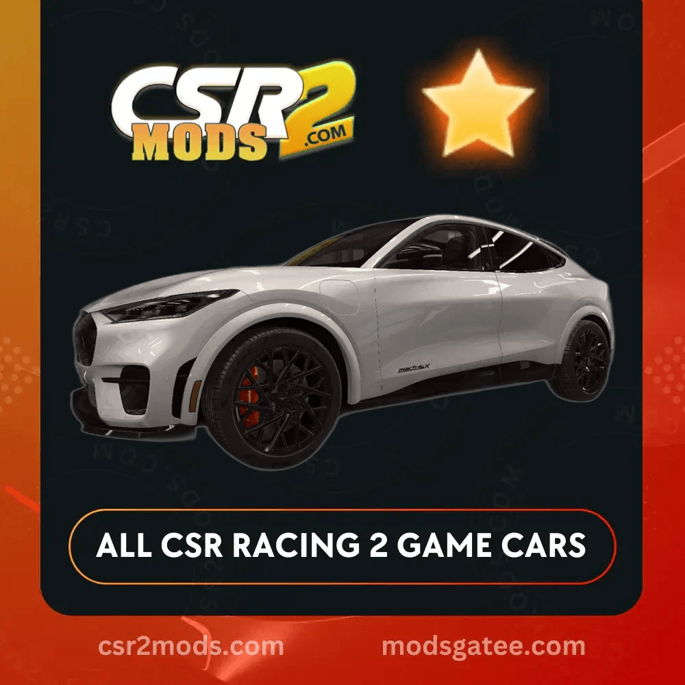 CSR2 Ford Mustang Mach E Gt Performance Gold Stars Car | CSR2 MODS